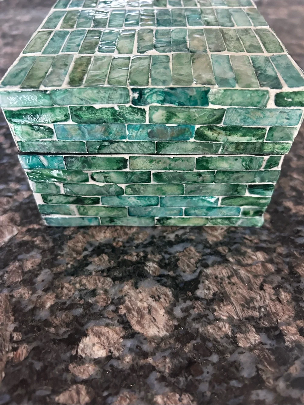 ASHLAND  TURQUOISE CAPUZ BOX TABLETOP DECOR NWT
